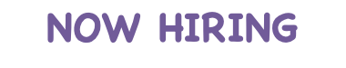 NOW HIRING